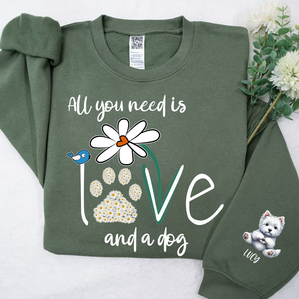 all you need is love and a dog floral paw print sweatshirt 1.jpg all you need is love and a dog floral paw print sweatshirt 1.jpg