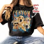 custom pet photo shirt personalized dog lover gift tee for women 1.jpg