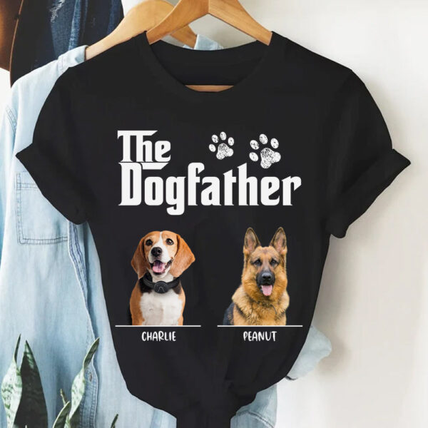 the dogfather custom dog lover t shirt personalized pet gift tee 1.jpg