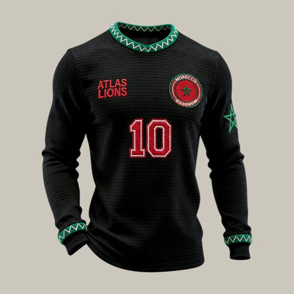 2026 FIFA World Cup Morocco Long Sleeve Shirt Soccer Apparel Unique For Fan.jpeg