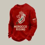 2026 FIFA World Cup Morocco Rising Long Sleeve Shirt Atlas Lions Morocco National Soccer Team Apparel.jpeg