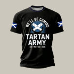 2026 FIFA World Cup Scotland T Shirt Well Be Coming Tartan Army Shirt Soccer Fan Merch Dad Birthday Gift.jpeg