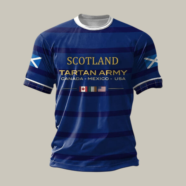 2026 FIFA World Cup Scotland Tartan Army T Shirt Game Day Shirt Soccer Lover For Men.jpeg
