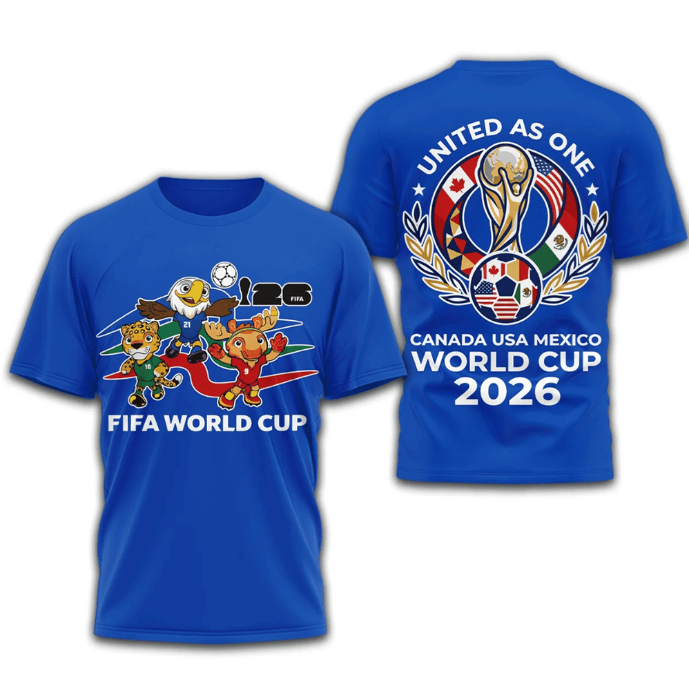 2026 Fifa World Cup United As One T Shirt Canada USA Mexico World Cup 2026 Shirt Fan Gear.png 2026 Fifa World Cup United As One T Shirt Canada USA Mexico World Cup 2026 Shirt Fan Gear.png