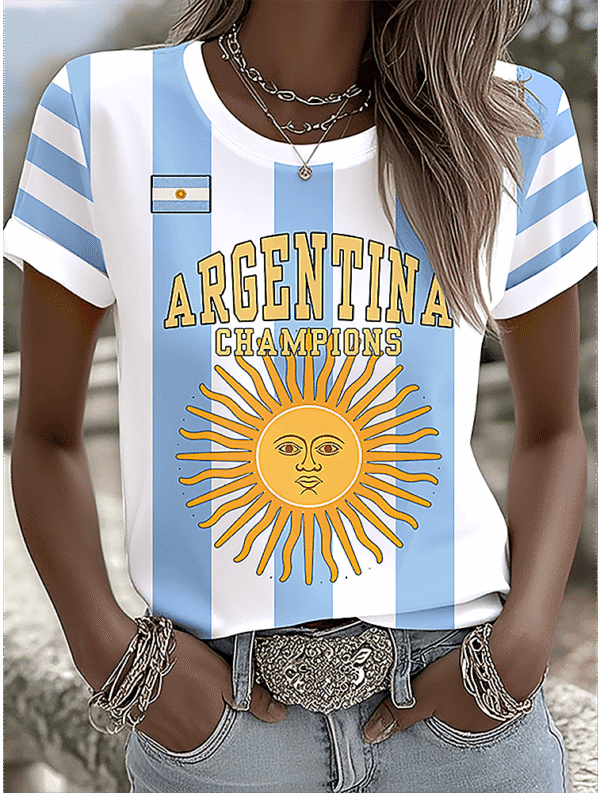 Argentina 2026 World Cup Champions Shirt Sports Lovers Clothing Argentina Soccer Fan Gifts.png