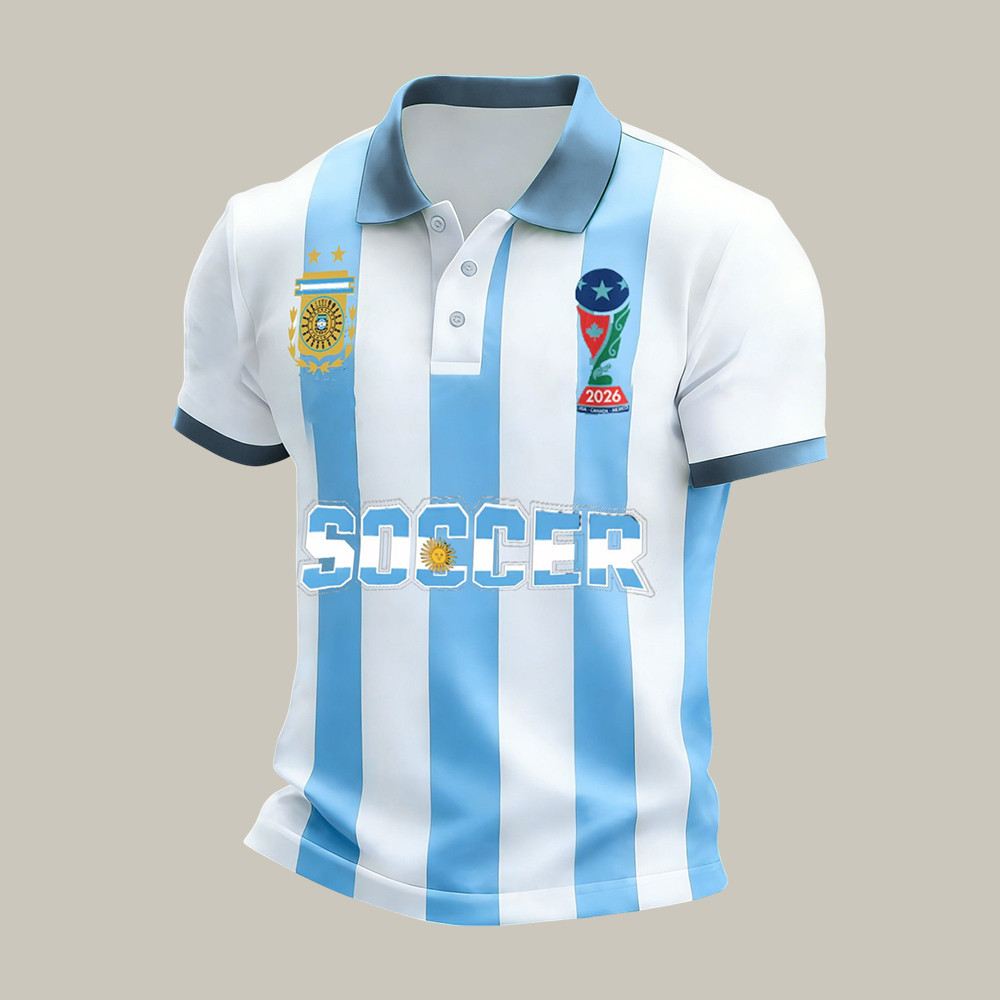 Argentina FIFA World Cup Team Polo Shirt Argentina Soccer Fan Shirt For Dad Birthday.jpeg Argentina FIFA World Cup Team Polo Shirt Argentina Soccer Fan Shirt For Dad Birthday.jpeg