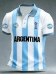 Argentina National Football Team Polo Shirt 2026 World Cup Argentina Team Merch For Fan.jpeg