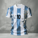 Argentine 2026 FIFA World Cup Goat 10 T Shirt Soccer Clothes Fan For Father.png