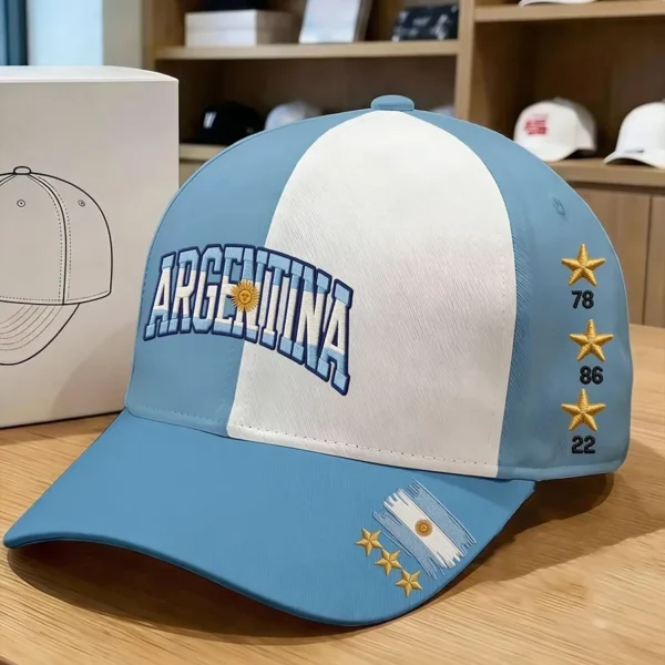 Argentine 2026 FIFA World Cup Hat Game Day Cap Soccer Lover For Dad Birthday.webp