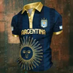 Argentine 2026 FIFA World Cup Polo Shirt Game Day Shirt Soccer Lover For Father.webp