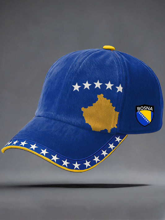 Bosnia And Herzegovina World Cup Hat World Cup 2026 Merch Bosnia Soccer Baseball Cap.jpeg