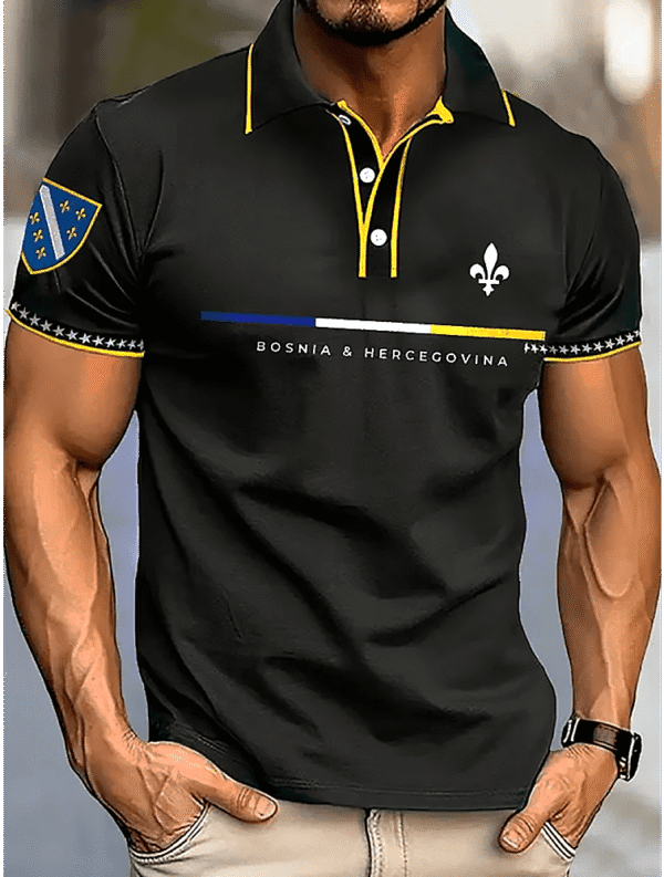 Bosnia And Herzegovina World Cup Polo Shirt Mens Soccer Clothes FIFA Merch For Him.png