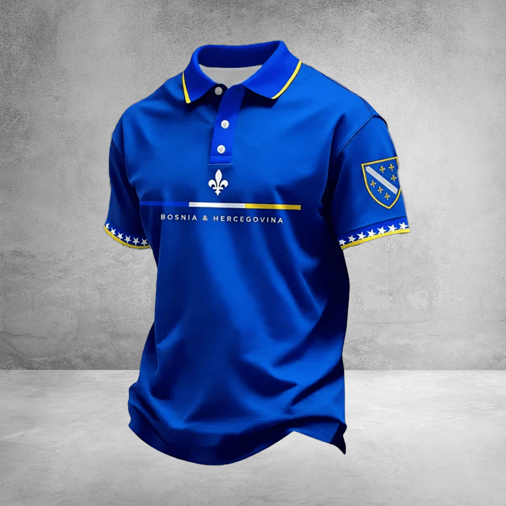 Bosnia And Herzegovina World Cup Polo Shirt Soccer Lovers Clothing For Bosnian.png Bosnia And Herzegovina World Cup Polo Shirt Soccer Lovers Clothing For Bosnian.png