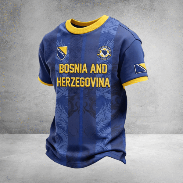 Bosnia And Herzegovina World Cup Shirt 2026 FIFA Clothing Bosnia Soccer Fan Gifts.png