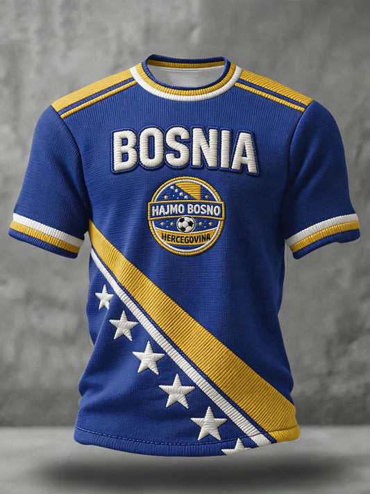 Bosnia And Herzegovina World Cup Shirt Bosnia Soccer Apparel For World Cup Fan.jpeg