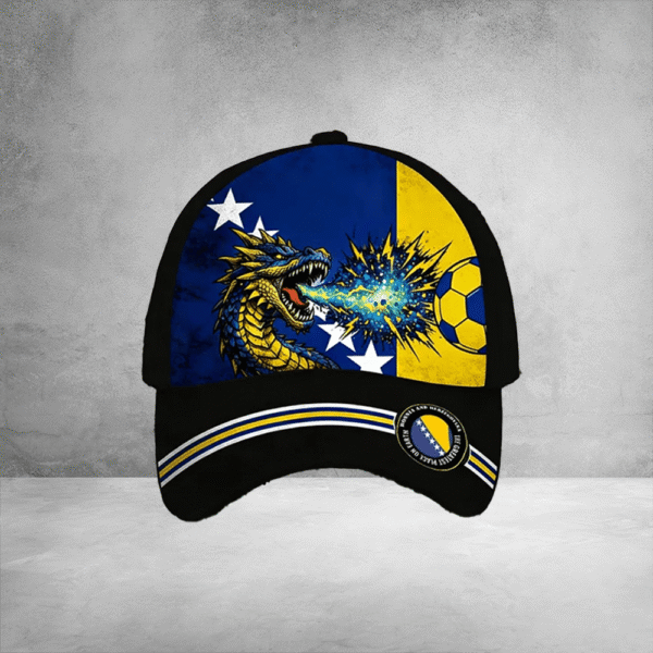 Bosnia FIFA World Cup Hat Zmajevi Baseball Cap Bosnia Soccer Team Outfits Gifts Idea.png