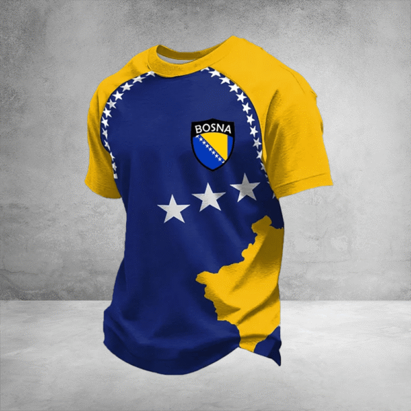 Bosnia FIFA World Cup Shirt Soccer Apparel 2026 World Cup Merch For Bosnian.png