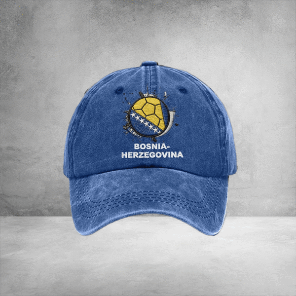 Bosnia Herzegovina World Cup Hat FIFA World Cup Merch Best For Soccer Players.png
