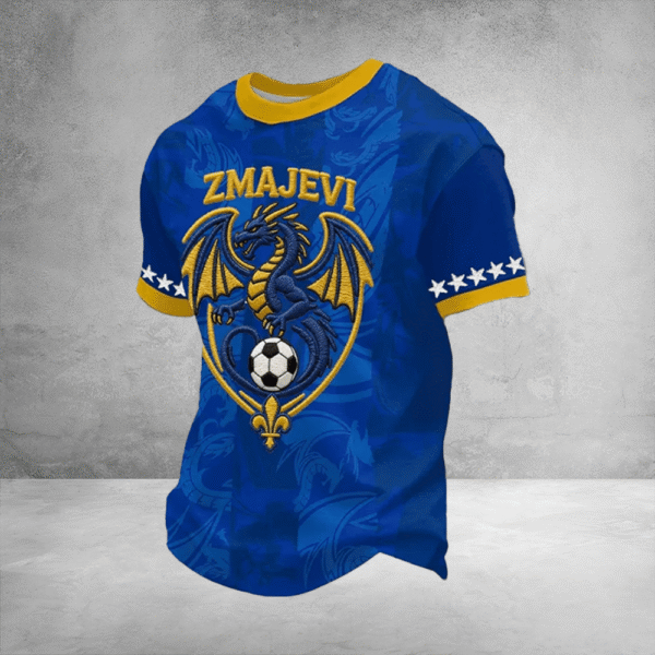 Bosnia World Cup Team Zmajevi Shirt FIFA World Cup Merch Cool For Soccer Players.png