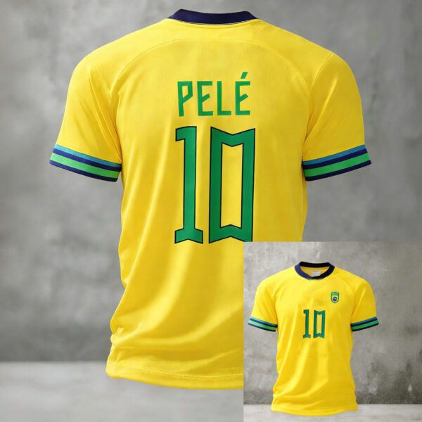 Brazil 2026 FIFA World Cup 10 T Shirt Soccer Fan Merch Game Day For Father.jpeg
