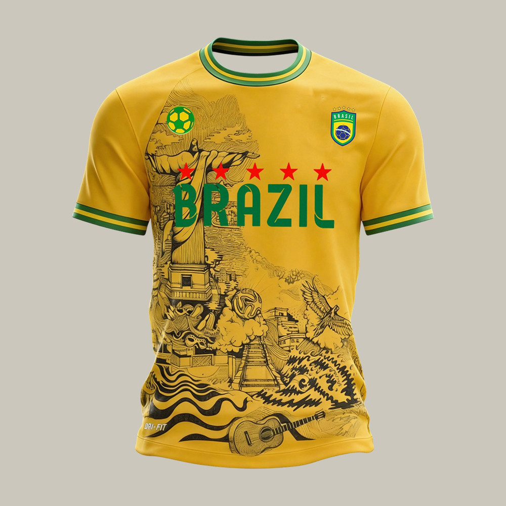 Brazil 2026 FIFA World Cup T Shirt Brazil National Football Team Clothes Best Fan Gear.jpeg Brazil 2026 FIFA World Cup T Shirt Brazil National Football Team Clothes Best Fan Gear.jpeg
