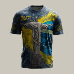 Brazil Christ The Redeemer T Shirt 2026 World Cup Clothes Soccer Lover Present For Dad.jpeg