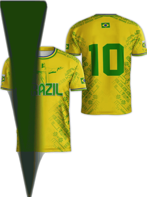Brazil FIFA World Cup 2026 Shirt Brazil World Cup Team Number 10 Shirt Neymar Fan Gifts.png