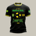 Brazil FIFA World Cup 2026 T Shirt Brazil Soccer Team Fan Shirt Game Day Gear.jpeg