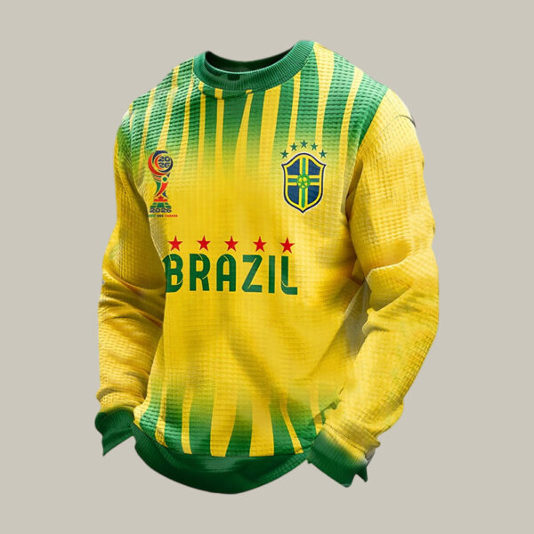 Brazil FIFA World Cup Team Long Sleeve Shirt Soccer Apparel World Cup Lover Gift.jpeg