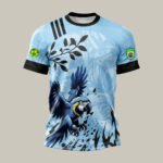 Brazil Soccer Blue Macaw Fan T Shirt FIFA World Cup 2026 Merch Soccer Lover For Dad.jpeg