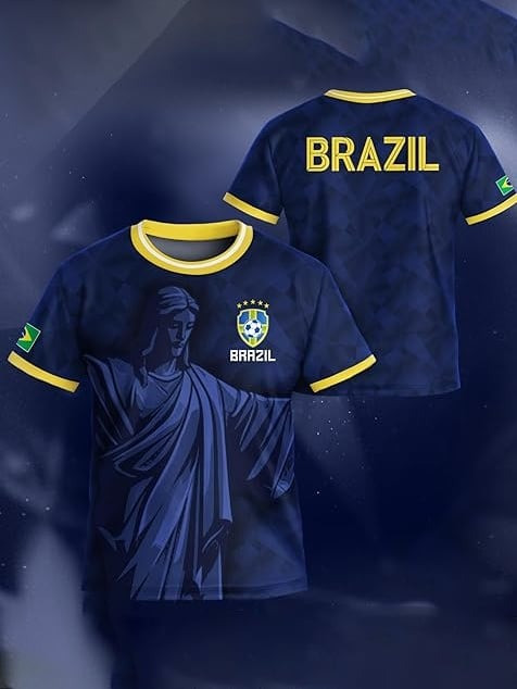 Brazil World Cup 2026 Merch Brazil Jesus Shirt Soccer Apparel Game Day Clothes Gifts Idea.jpeg