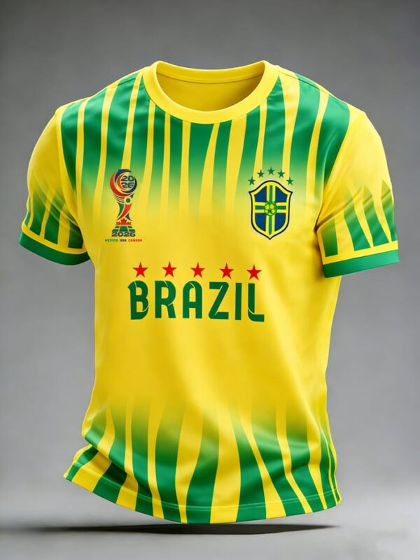 Brazil World Cup 2026 Merch Brazil Team Shirt FIFA Apparel For World Cup Lovers.jpeg