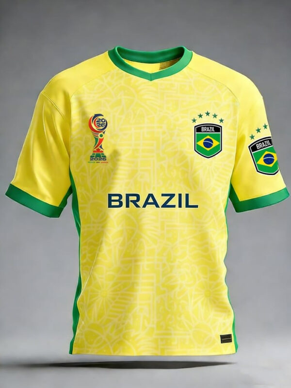 Brazil World Cup 2026 Merch Team Brazil Shirt Soccer Clothing For World Cup Lovers.jpeg