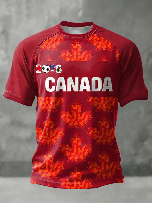 Canada World Cup 2026 Shirt Game Day Tee Sports Day Apparel For World Cup Fan.jpeg