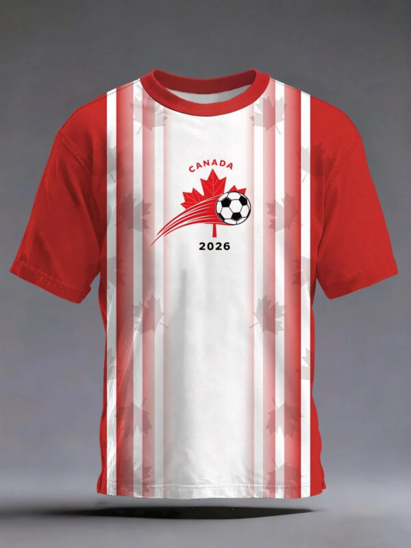 Canada World Cup 2026 T Shirt Canada Soccer Tee World Cup Lovers Best Gifts For Brother.jpeg