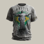 Christ The Redeemer Team Brazil Soccer T Shirt FIFA World Cup 2026 Merch Soccer Gear.jpeg