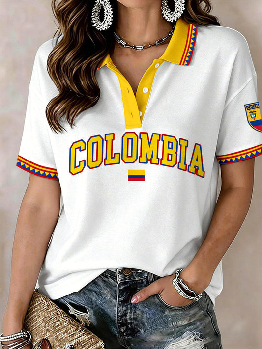 Colombia World Cup 2026 Polo Shirt Colombia World Cup Group Clothing Soccer Fan Gifts.jpeg