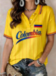 Colombia World Cup 2026 Polo Shirt FIFA World Cup Merch For Soccer Lovers.jpeg