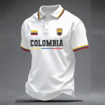 Colombia World Cup 2026 Polo Shirt World Cup Merch Sports Apparel For Fan.png