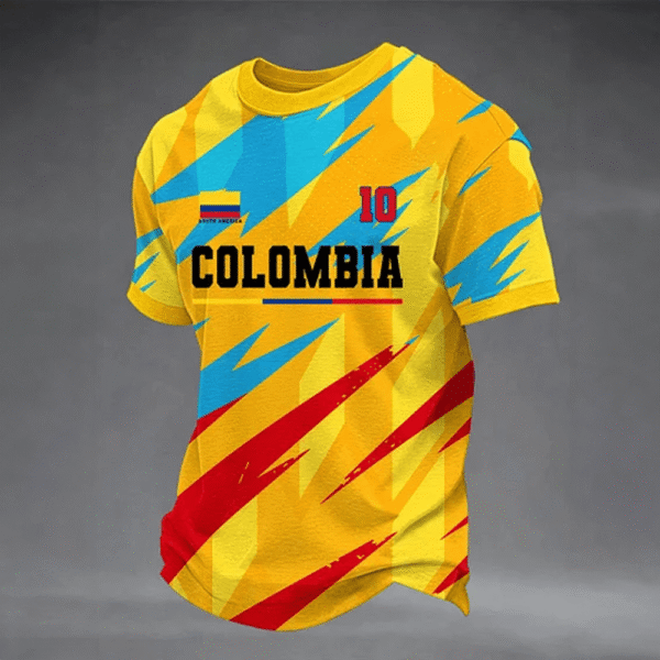 Colombia World Cup 2026 Shirt Soccer Apparel FIFA Merch For World Cup Fan.png
