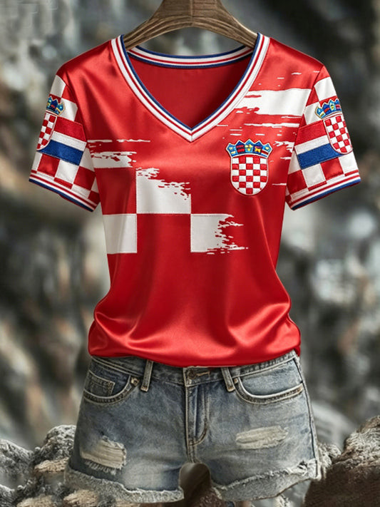 Croatia FIFA World Cup 2026 V Neck Shirt FIFA World Cup Merch Soccer Lovers Gifts Idea.jpeg