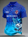 Eagle USA World Cup 2026 Polo Shirt US Mens Soccer Clothing For World Cup Fan.jpeg