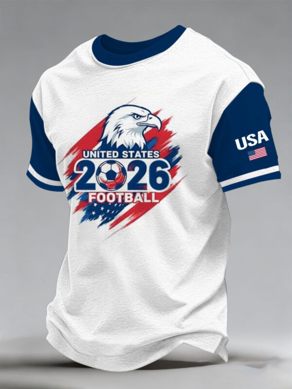 Eagle USA World Cup 2026 Soccer T Shirt USA World Cup Team 2026 Shirt Football Lover Gift.jpeg