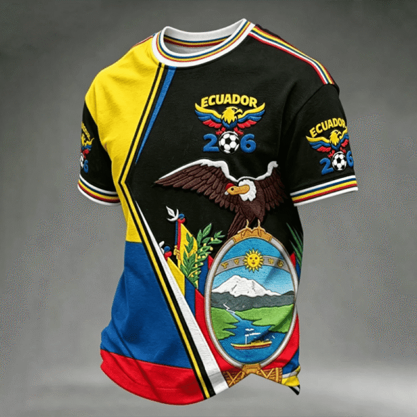 Ecuador FIFA World Cup 2026 Shirt Soccer Lovers Clothing World Cup Teams Tee For Him.png