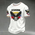 Ecuador World Cup 2026 Shirt Ecuador Soccer Apparel For World Cup Lovers.png