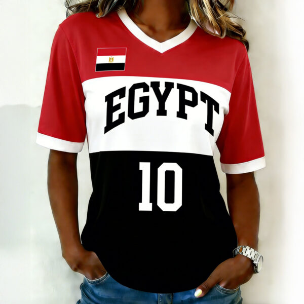 Egypt FIFA World Cup 2026 V Neck Shirt World Cup Clothes Present Idea For Mothers Day.jpeg