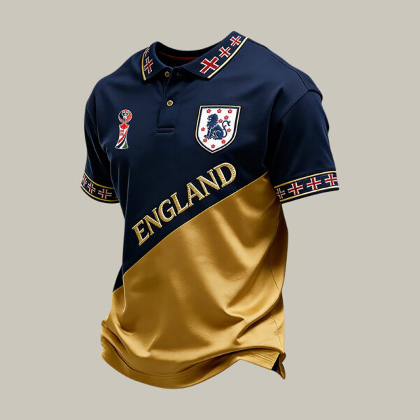 England 2026 Fifa World Cup Polo Shirt Soccer Fan Merch Game Day For Husband.jpeg