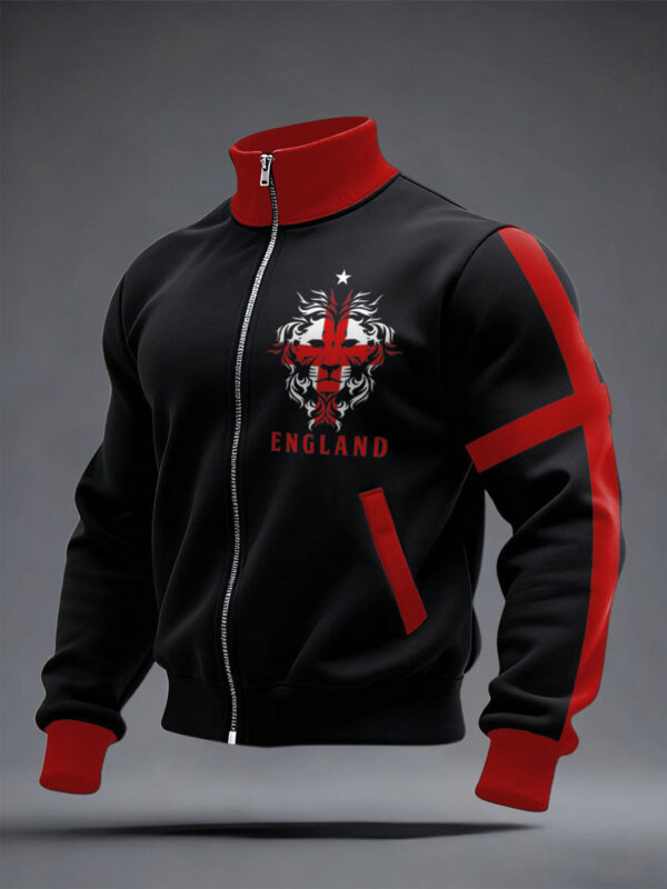 England World Cup 2026 Apparel Soccer Game Day Jacket For World Cup Fan.jpeg
