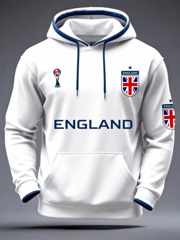 England World Cup 2026 Hoodie World Cup Match Day Apparel Soccer Lovers Gifts Idea.jpeg