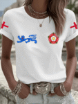 England World Cup 2026 Merch English Lion Tudor Rose Shirt For World Cup Fan.png
